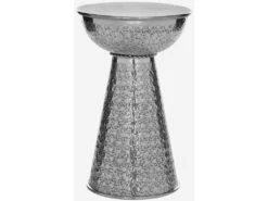 Table D'appoint Argent 33 X 33 X 52.07 Cm - Margaretha