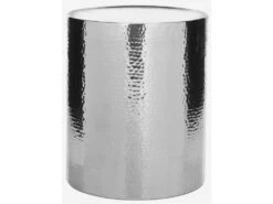 Table D'appoint Argent 44 X 44 X 53.08 Cm - Clytie