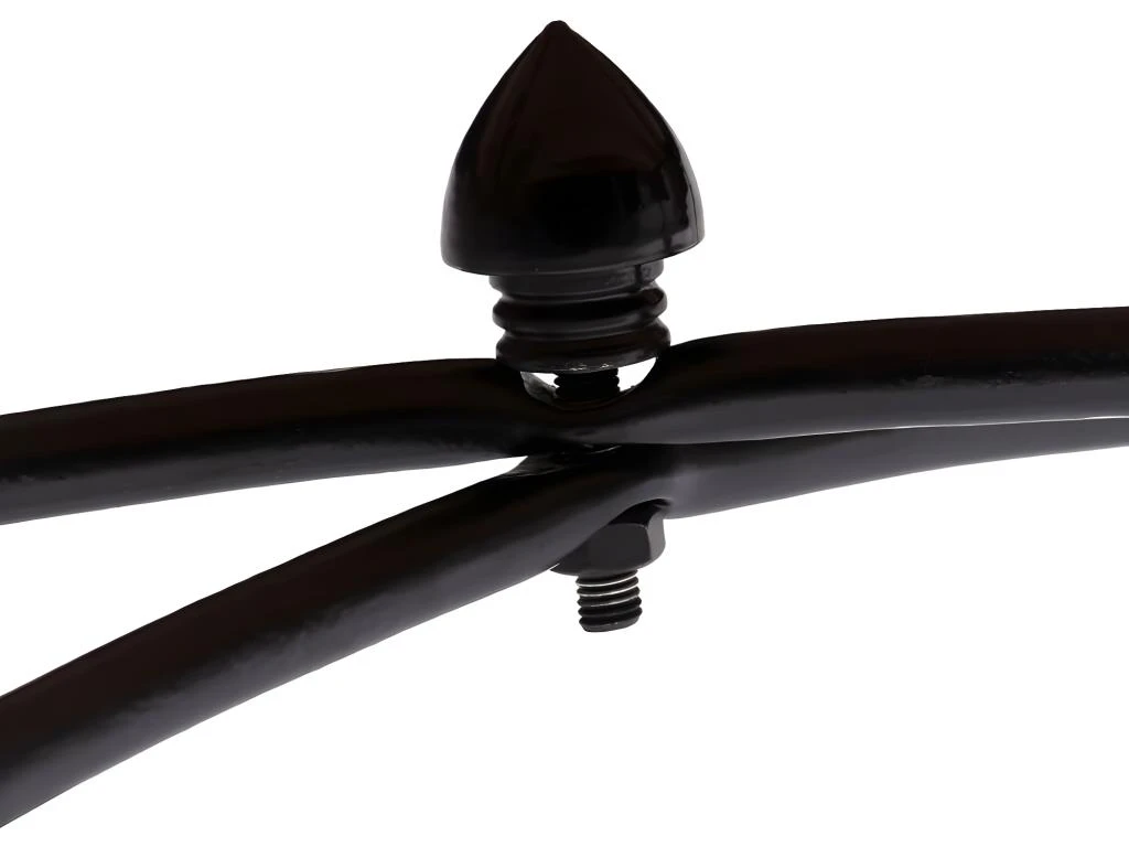 Table Basse Avec Pieds Bouclés Bois De Sesham 110 X 60 X 39 Cm – Image 6