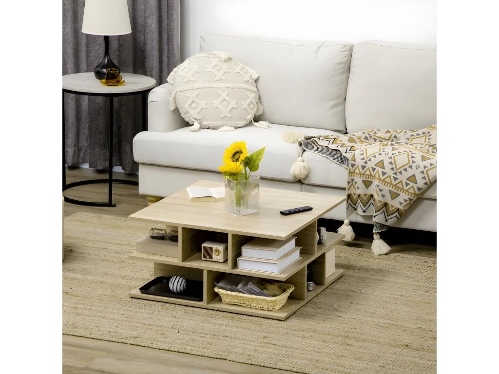 Table Basse TIRAJANA Aspect Chêne Clair – Image 2