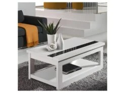 Table Basse Relevable Blanche - UPTI