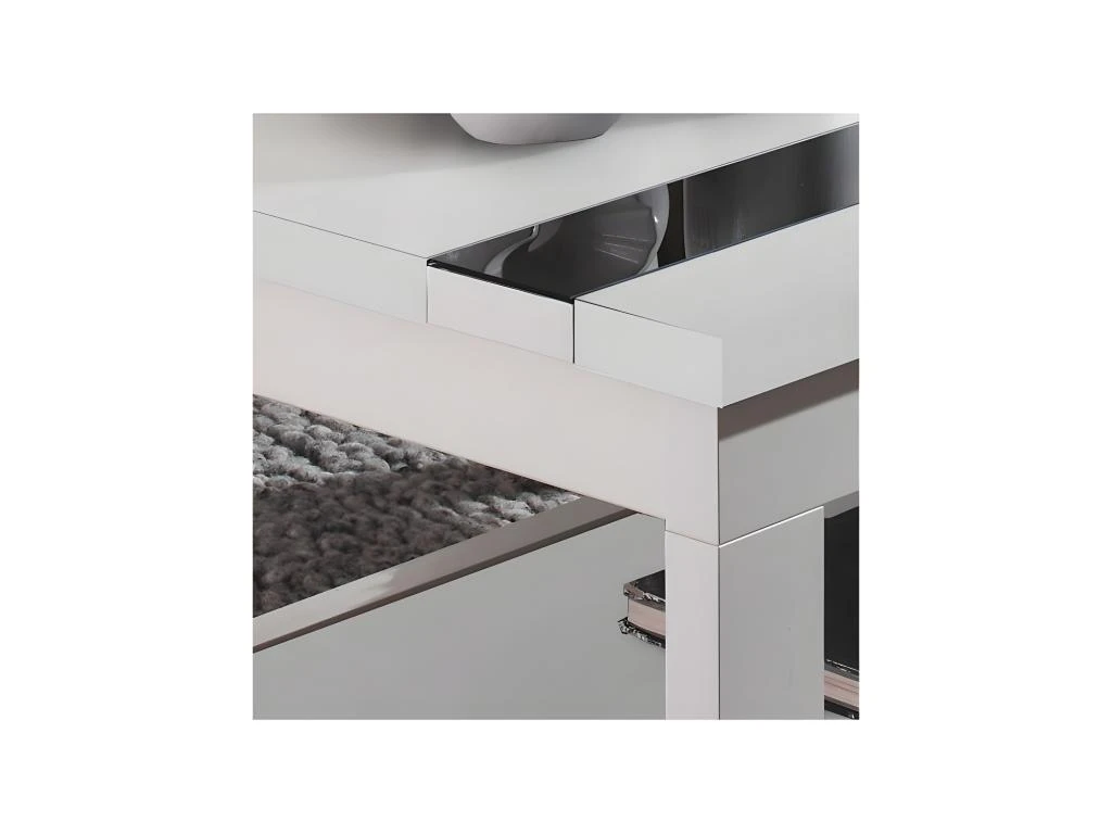 Table Basse Relevable Blanche - UPTI – Image 2