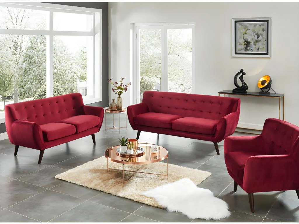 Table Basse MARCIA - Miroir & Métal - Cuivré – Image 3