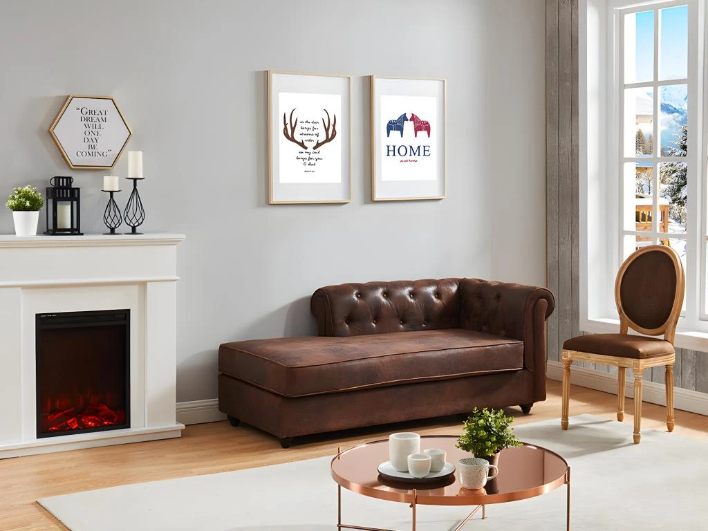 Table Basse MARCIA - Miroir & Métal - Cuivré – Image 4