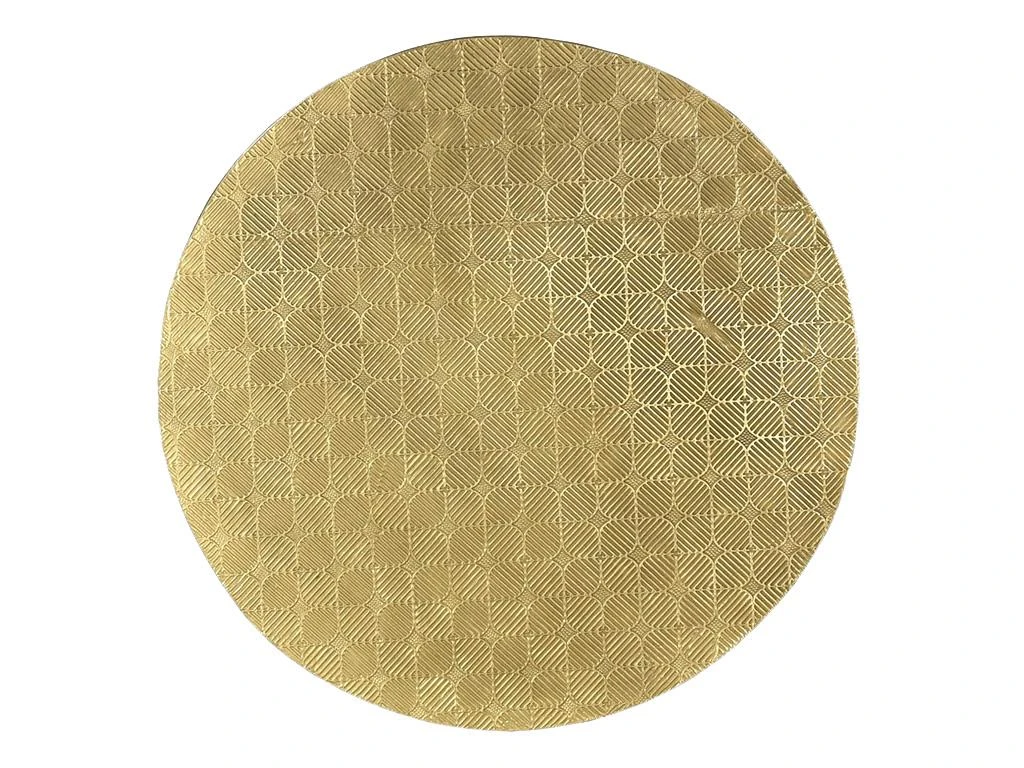 Tables Basses Gigognes BELAMI - Motifs Sculptés - Métal - Coloris : Doré Et Pieds Noirs – Image 2