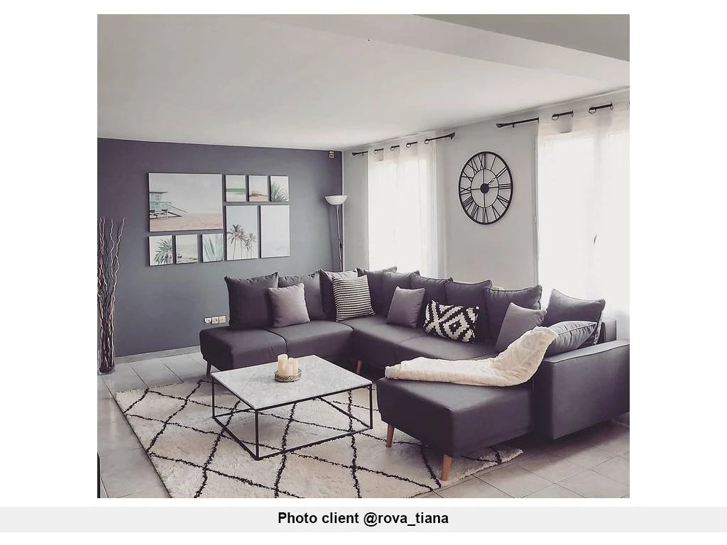 Table Basse Design ARETHA De Pascal MORABITO - Marbre Et Métal - Blanc Et Noir – Image 7