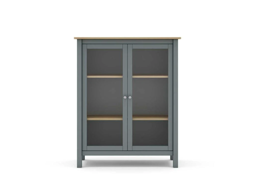 Vitrine 2 Portes Kaki/Bois - VOLCAN – Image 3